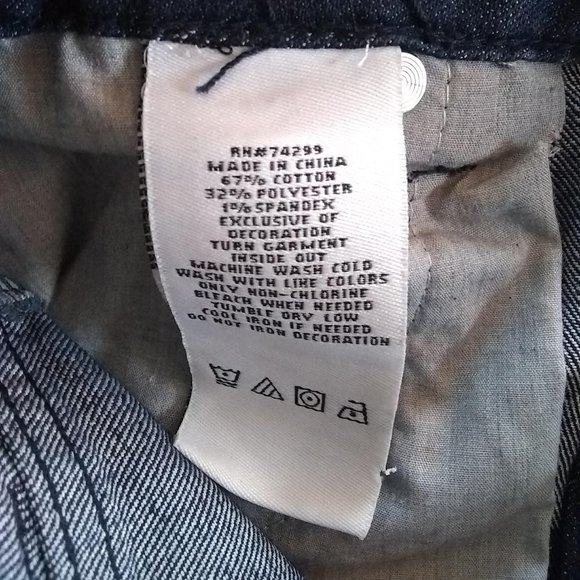 DKNY Mott Straight Jeans Blue/Black Boys 16 NEW - Picture 6 of 6